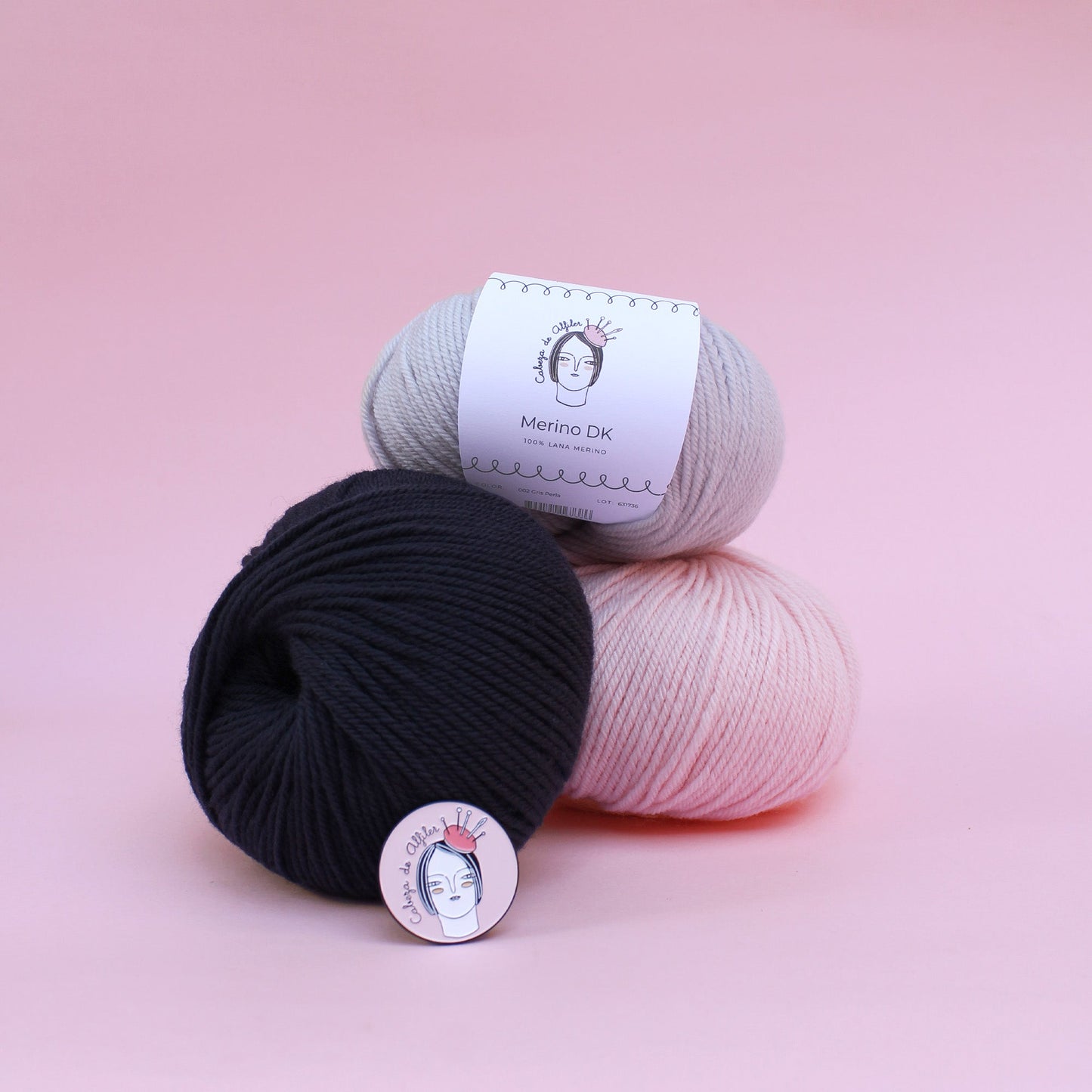 10x / 500 grs Merino DK <br> (100% Lana Merino)