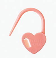 10x Marcapuntos Tipo Candado <br> Corazón