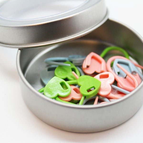 10x Set de Marcapuntos Tipo Candado <br> Corazón 3 Colores