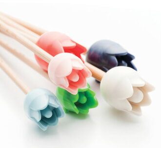 10x Topes Para Palillos <br> Tulipán