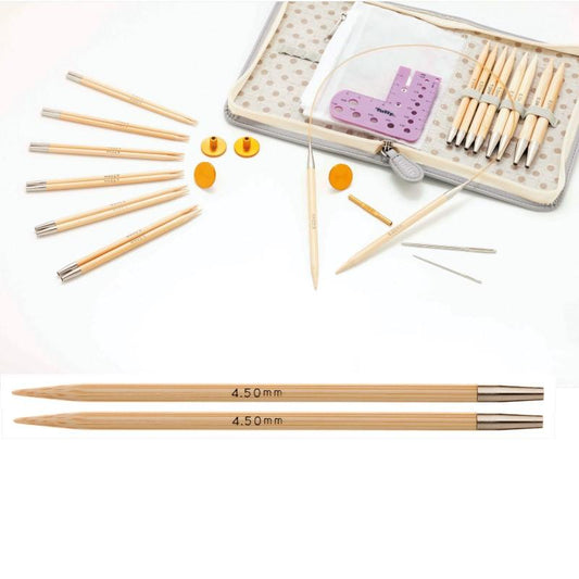 2x Set Palillos Intercambiables de Bambú <br> CarryC Long