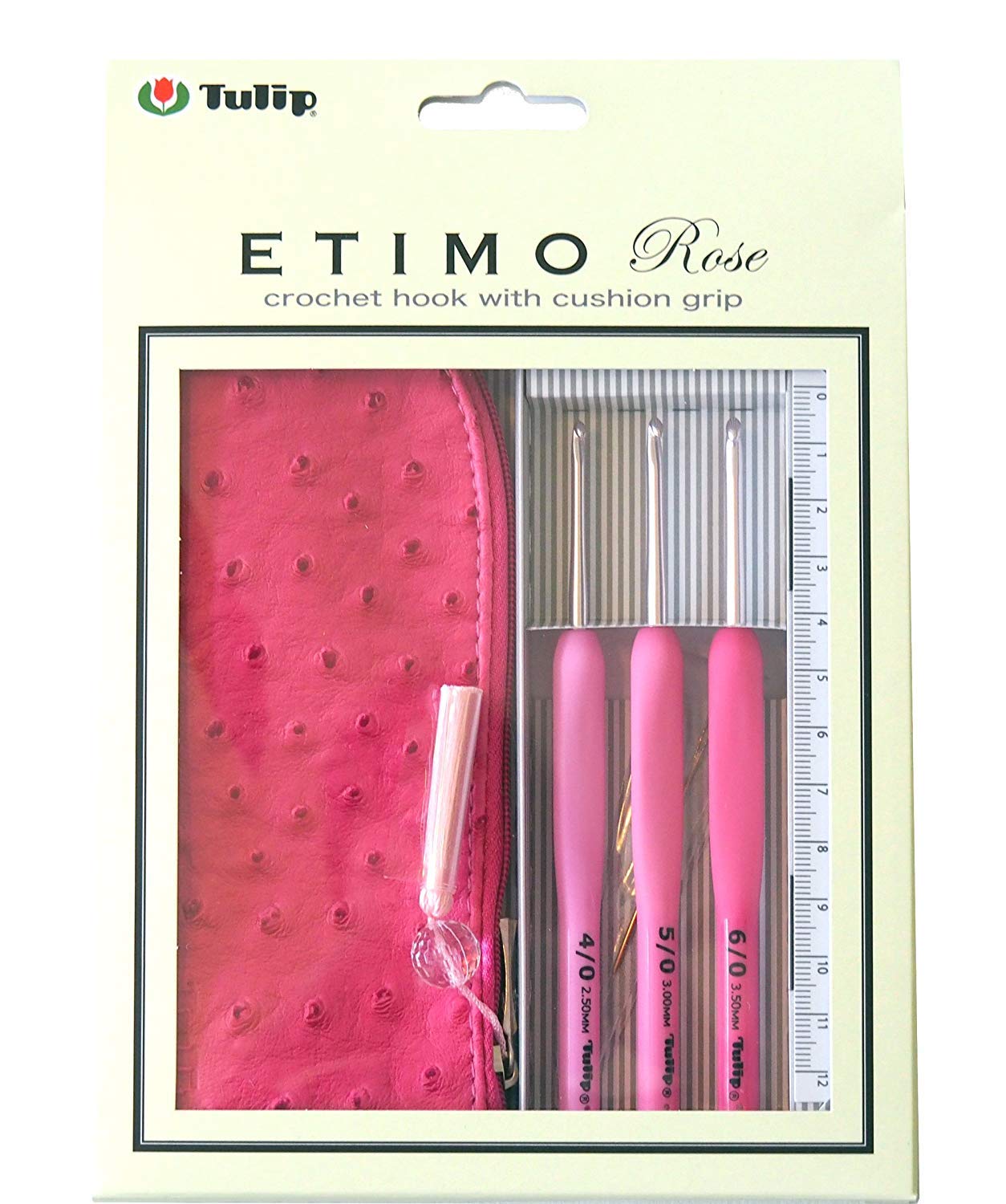 2x Set Crochets <br> Etimo Rose (3 Números: 2.50, 3.00, 3.50 mm)