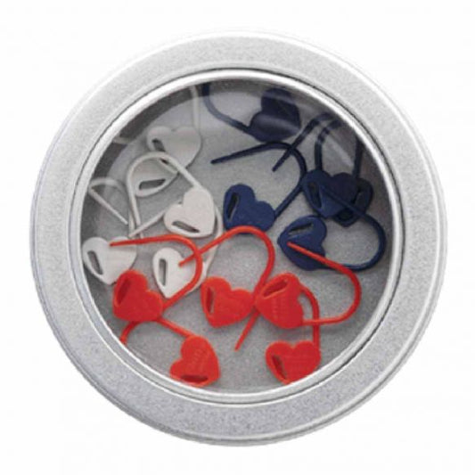 10x Set de Marcapuntos Tipo Candado Small <br> Corazón 3 Colores