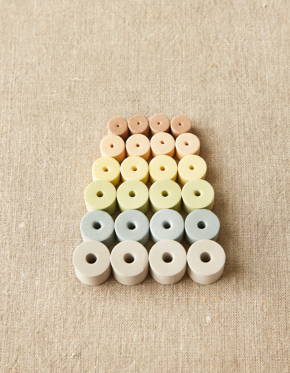 10x Set Topes para Palillos <br> Colores Tierra