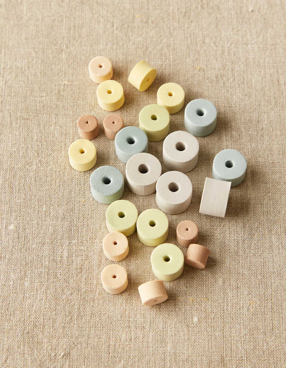 10x Set Topes para Palillos <br> Colores Tierra