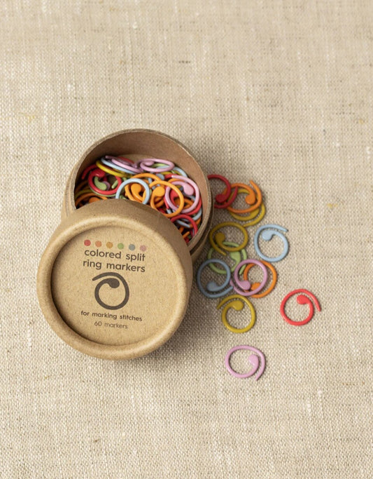 10x Marcapuntos <br> Split Ring de Colores