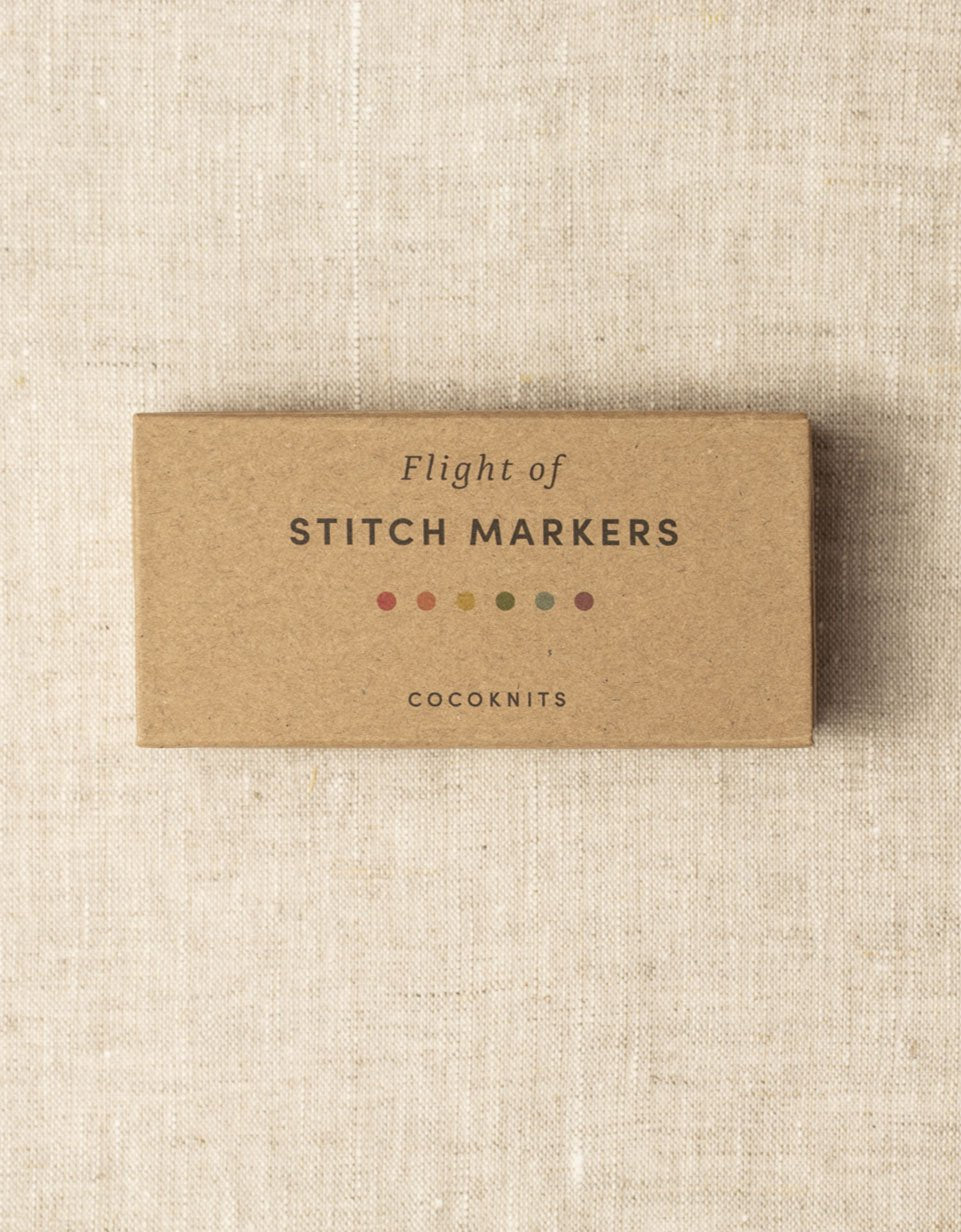 5x Sets Marcapuntos <br> "Flight of Stitch Markers"