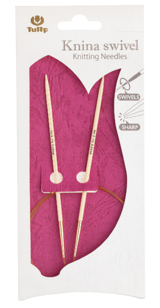 5x Palillos Circulares de Bambú <br> Knina Swivel 80 cm
