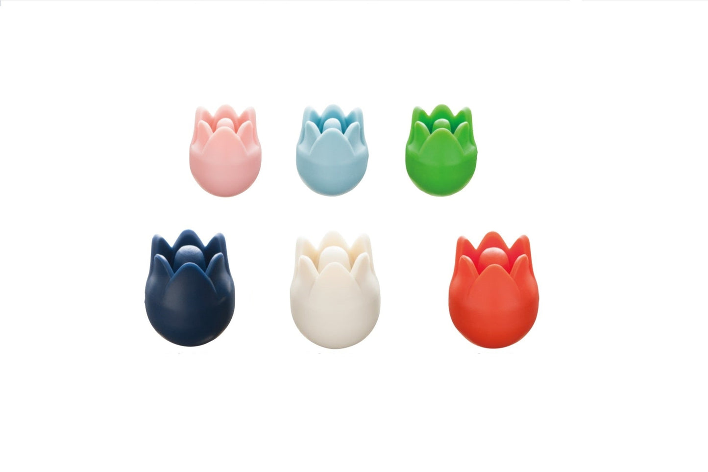 10x Topes Para Palillos <br> Tulipán
