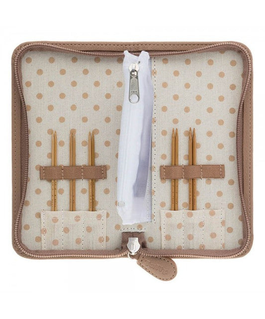 2x Set Palillos Intercambiables de Bambú <br> carryC Fine Gauge (Cortos / Números Delgados)